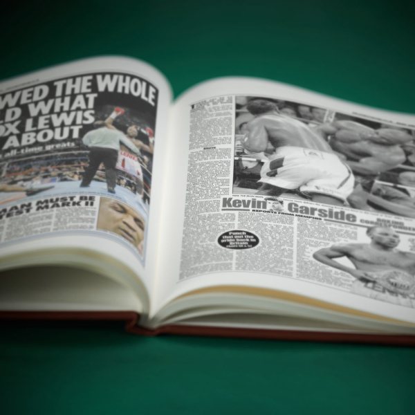 boxing newspaper history book