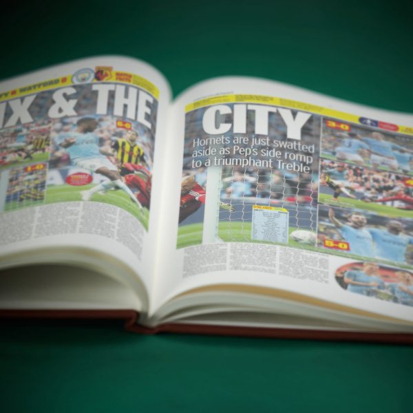manchester city football history through newspapers