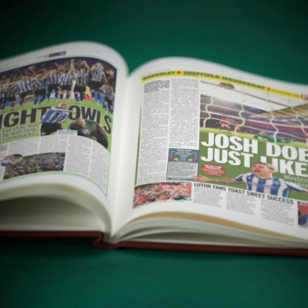 sheff wed football history newspaper book