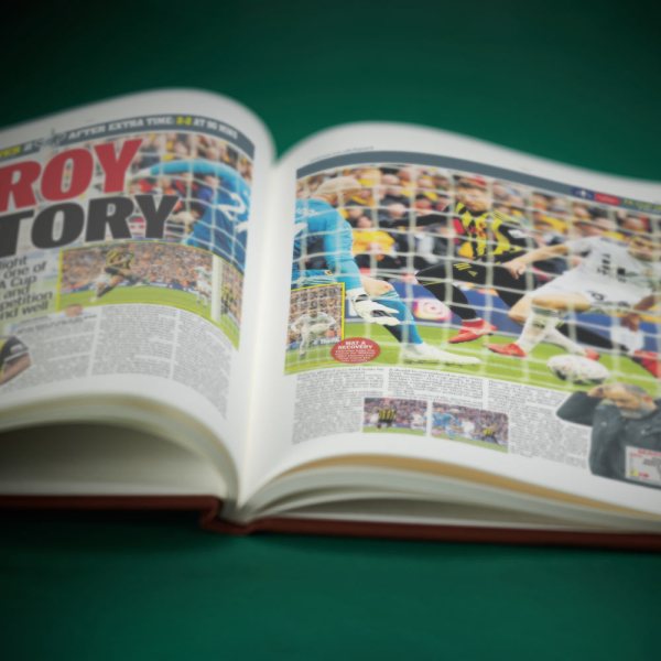 watford football history newspaper book