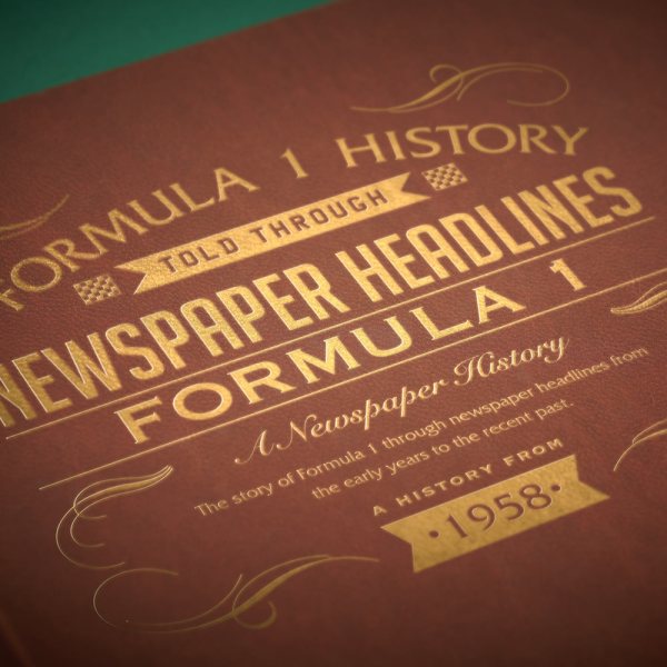 formula one newspaper history book