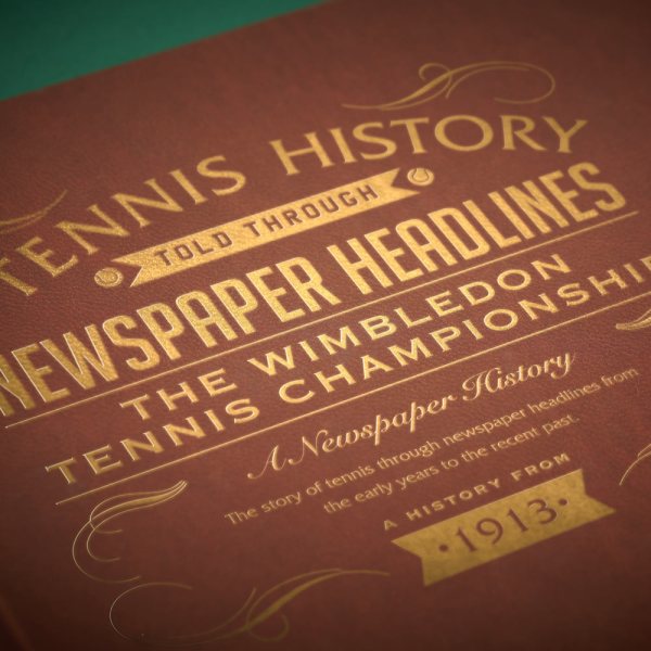 tennis wimbledon newspaper book
