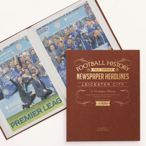 leicester football history through newspapers