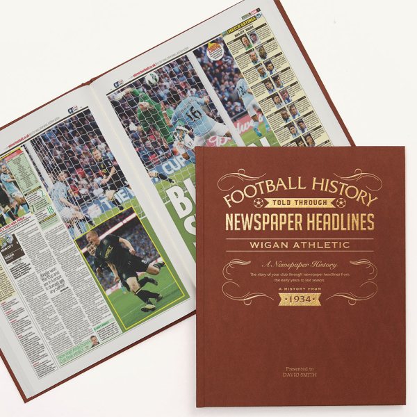 wigan athletic football told through archive newspaper coverage