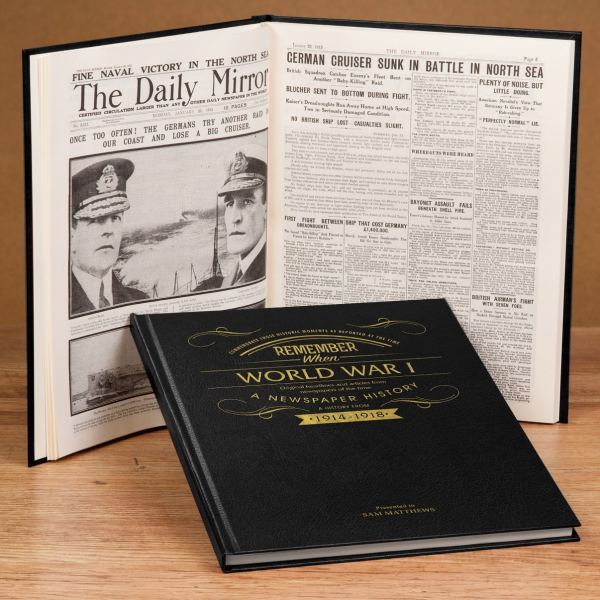 world war one newspaper book