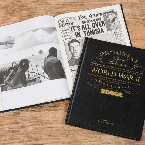 World War 2 Newspaper Book