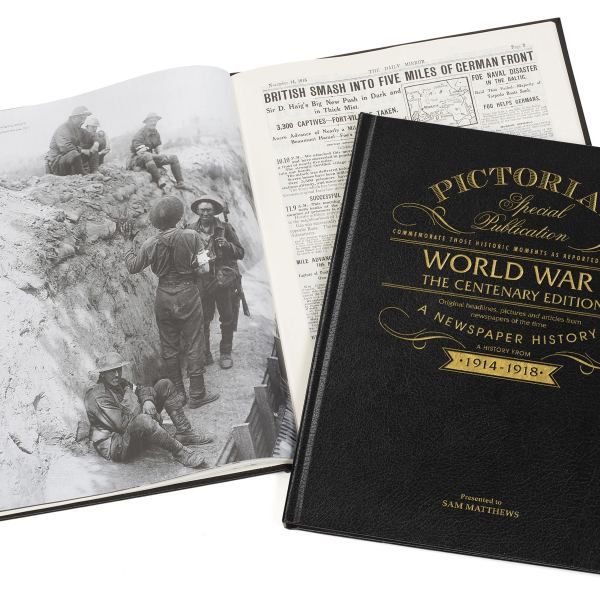 World War 1 Newspaper Book