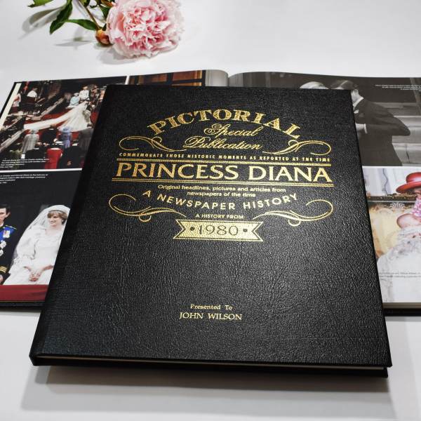 Princess Diana Newspaper Book