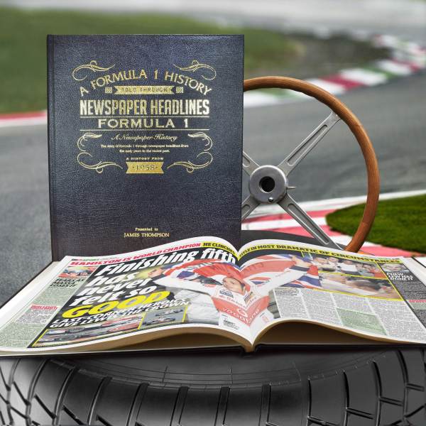 History of F1 Newspaper Book