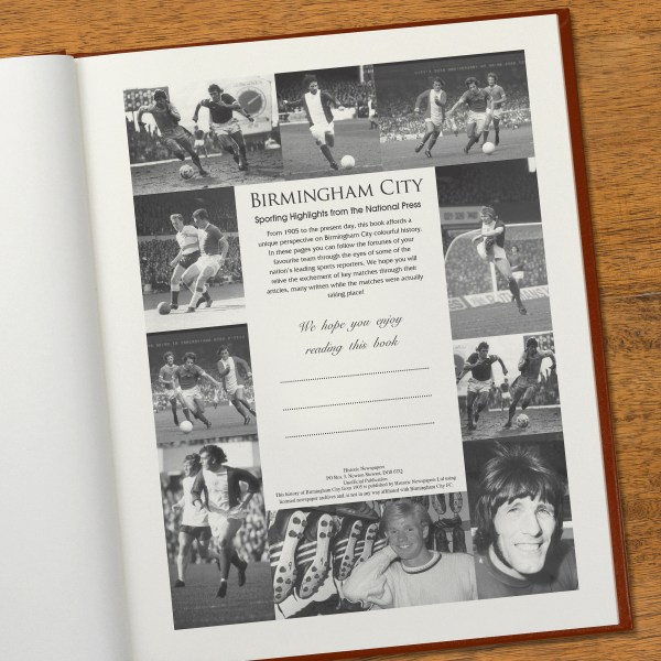 Birmingham City Football Book