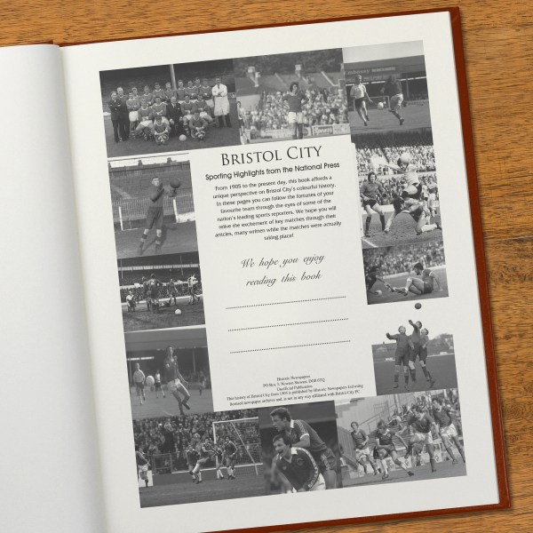 Bristol City Football Book