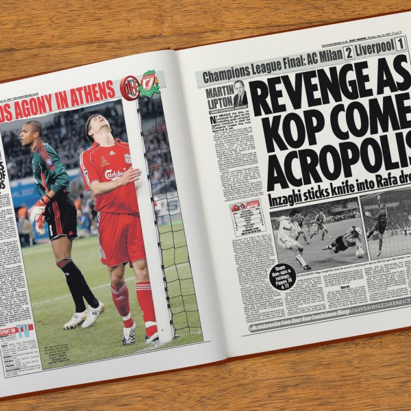 Liverpool in Europe Football Book