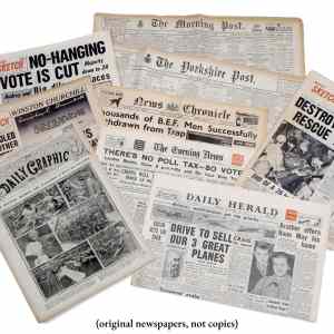 Nostalgic Gifts | Retro Presents - Historic Newspapers