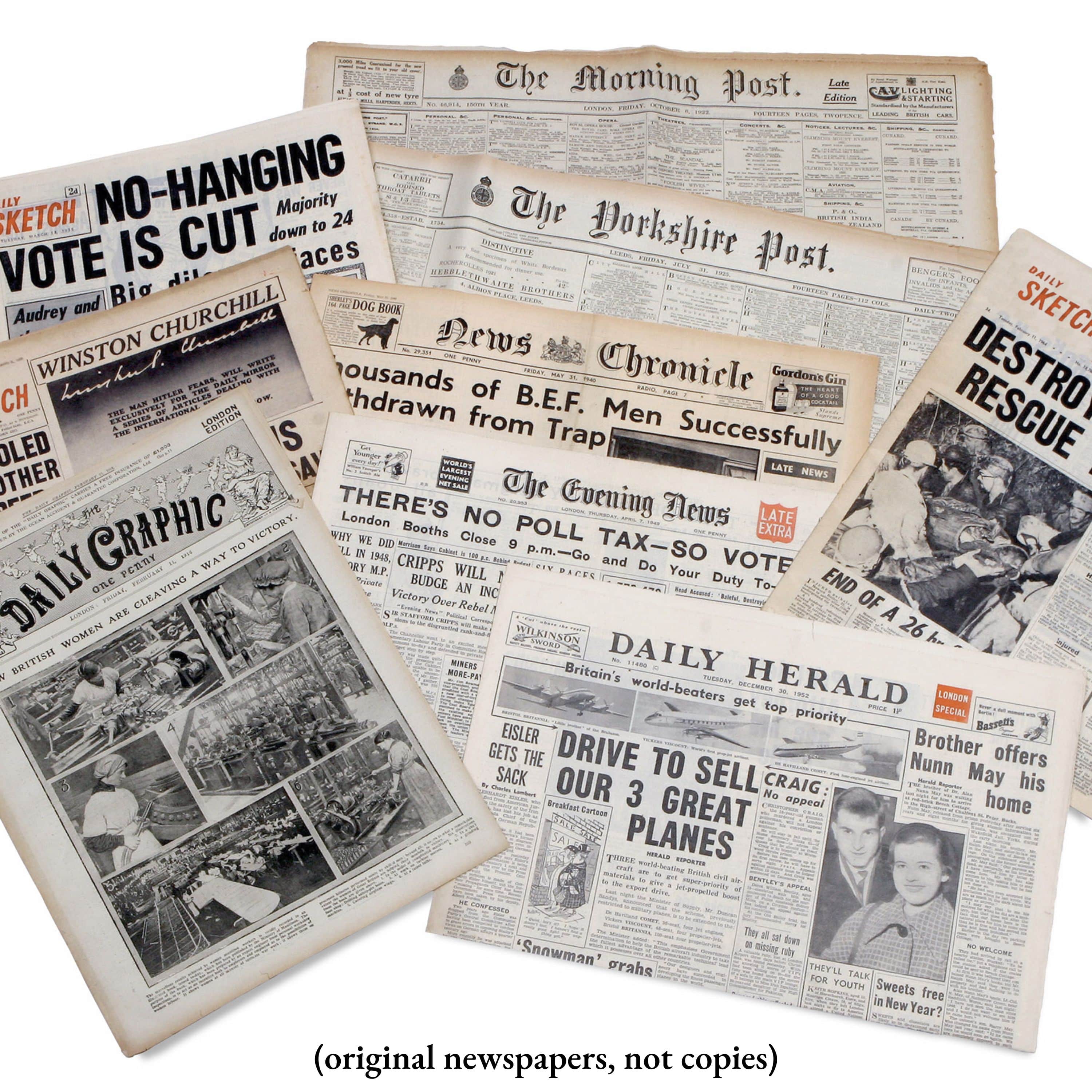 Old Newspaper Gift [Select Any Date] - Historic Newspapers