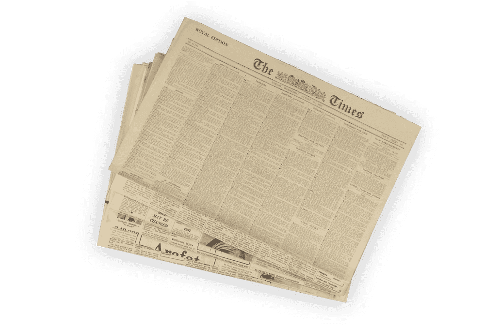 1900 Original Newspapers