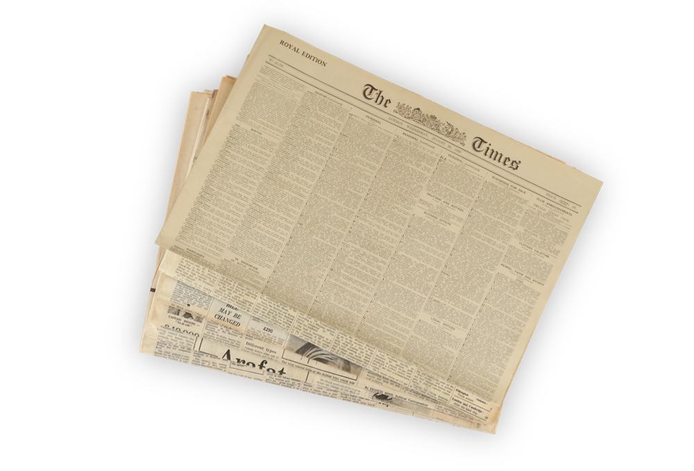 1909 Original Newspapers
