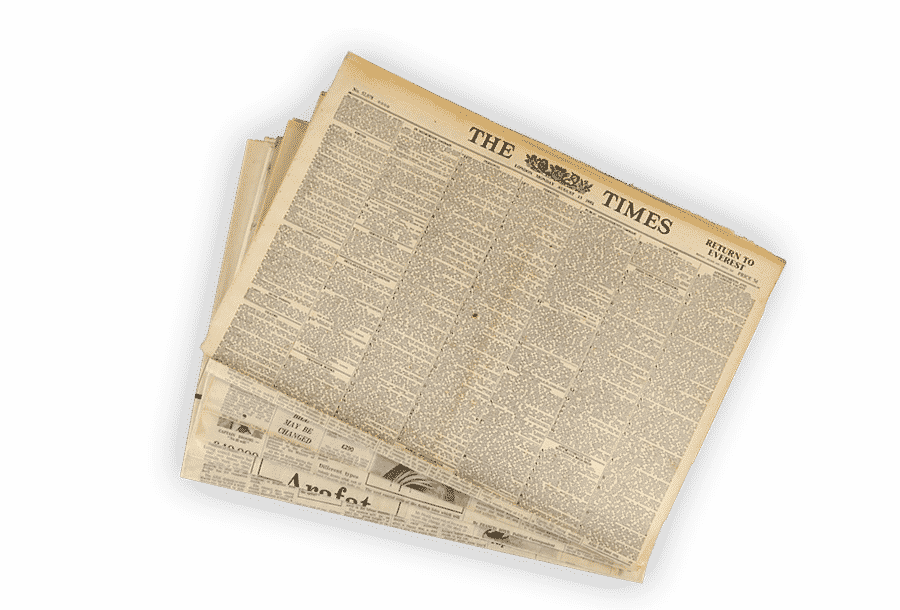 1940 Original Newspaper