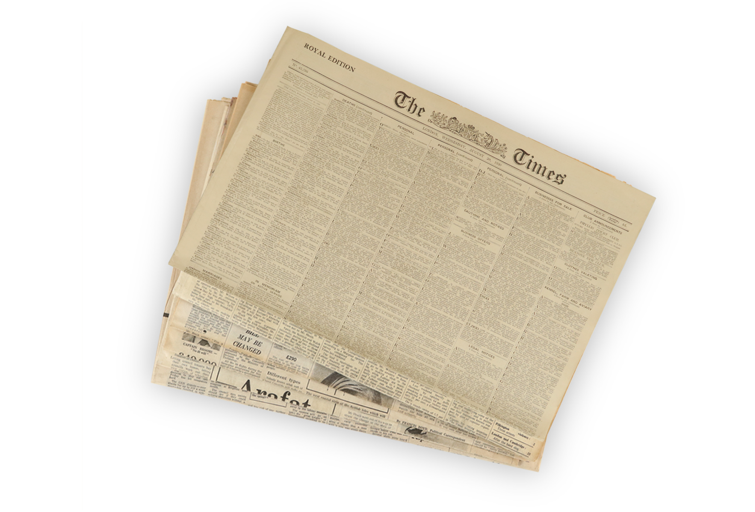 Newspaper collection