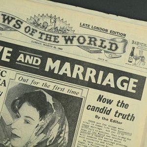 news of the world original newspaper archive