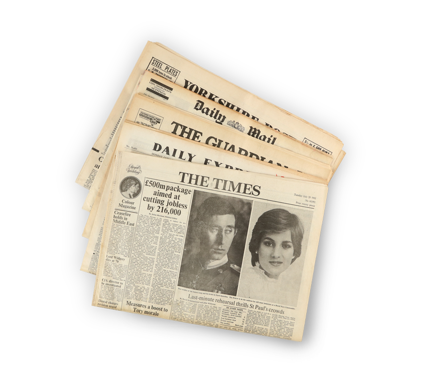 1981 Original Newspapers