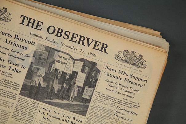 the observer original newspaper archive