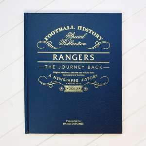 rangers journey back newspaper book