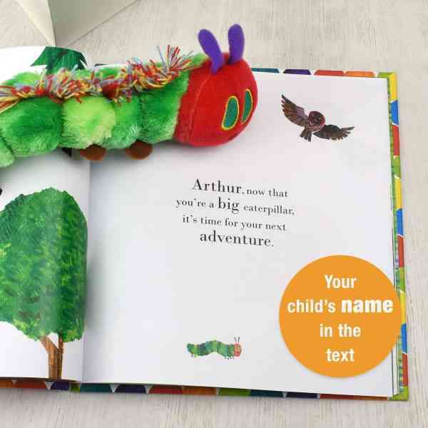 Personalised Hungry Caterpillar Book Gift Set - Historic Newspapers