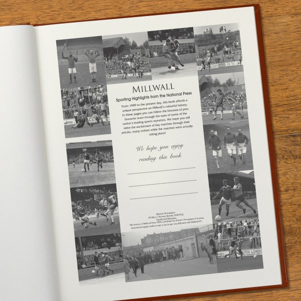 Millwall Football Book