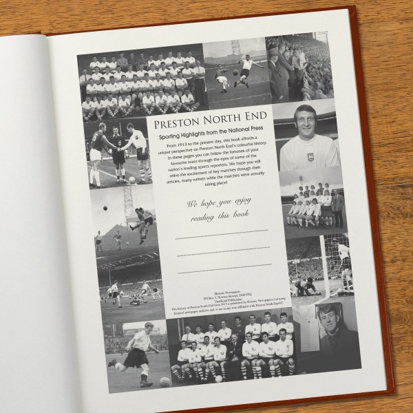 Preston North End Football Book