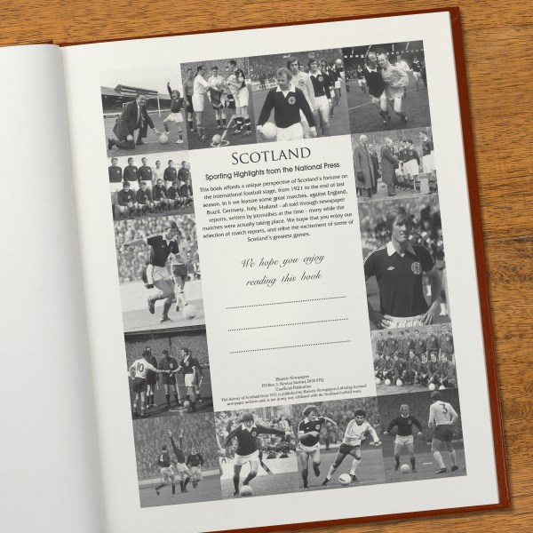 Scotland Football Book