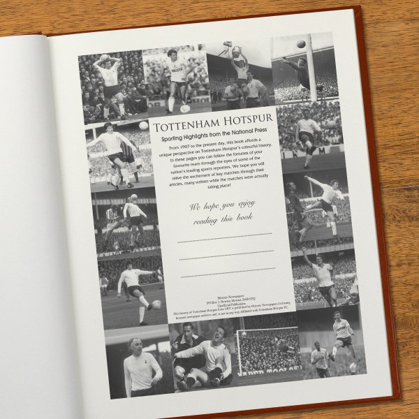 Tottenham Hotspur Football Book