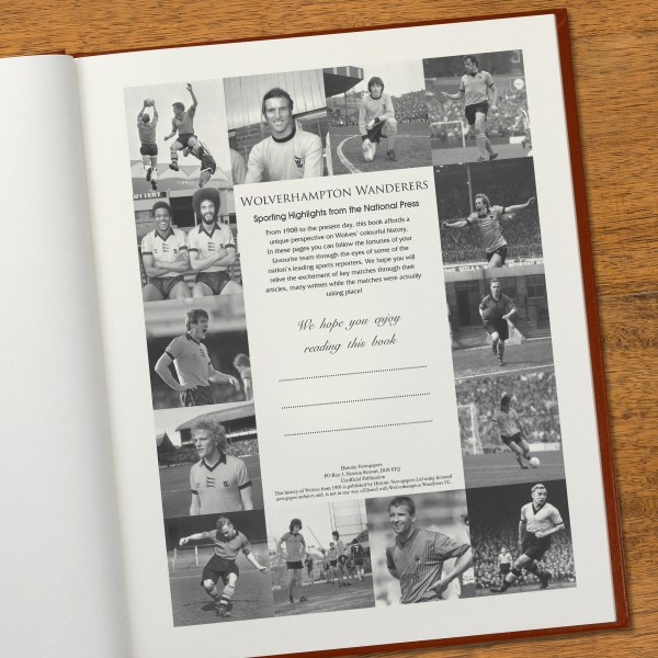 Wolverhampton Wanderers Football Book