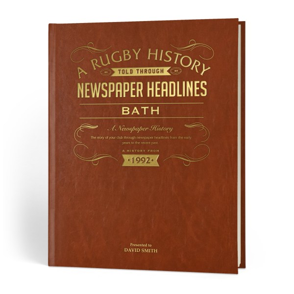 Bath Rugby Union Book