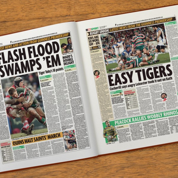 Leicester Tigers Rugby Union Book
