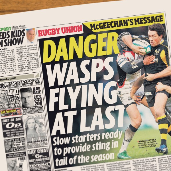 Wasps Rugby Union Book