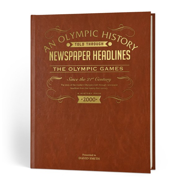 Olympic Games Newspaper Book