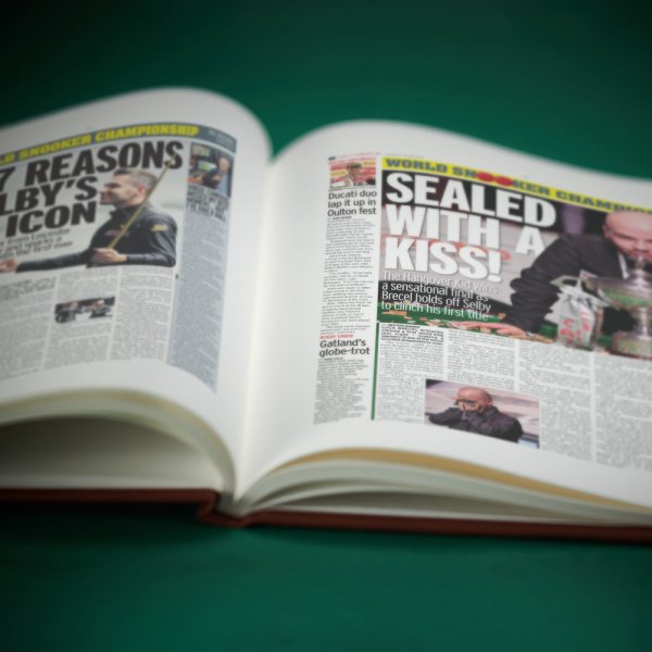 world snooker championship sports history told through archive newspaper coverage