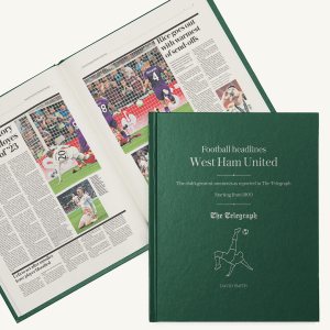 west ham telegraph football history book